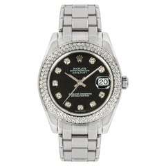 Used Rolex Datejust Pearlmaster Diamond Set 81339