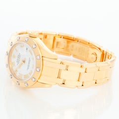 Rolex Datejust Perlenmaster Damen-Diamant-Uhr 80318