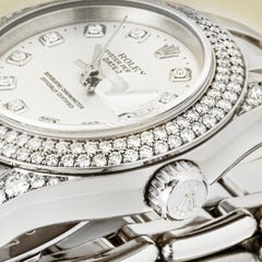 Rolex Datejust Pearlmaster Weißgold Diamant Set 29mm 80359