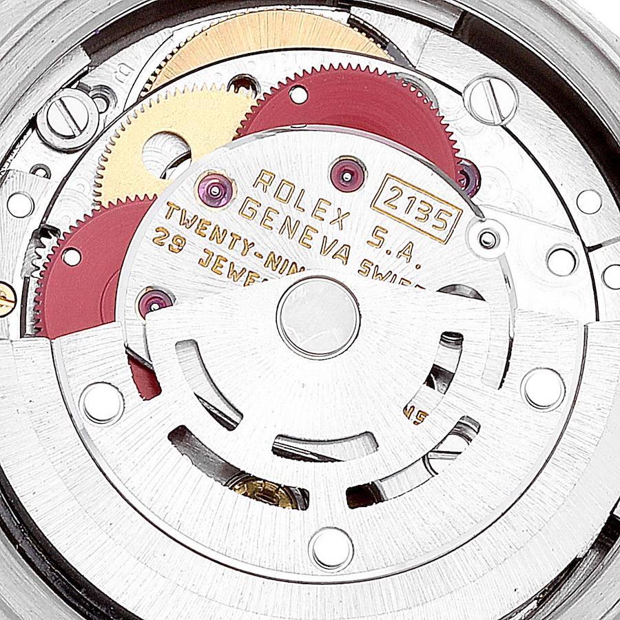 Rolex Datejust President White Gold Slate Diamond Dial Ladies Watch 69179 1
