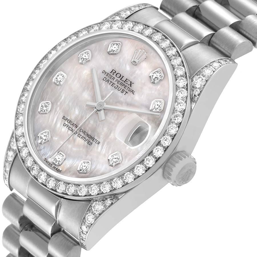 womens rolex mother of pearl face