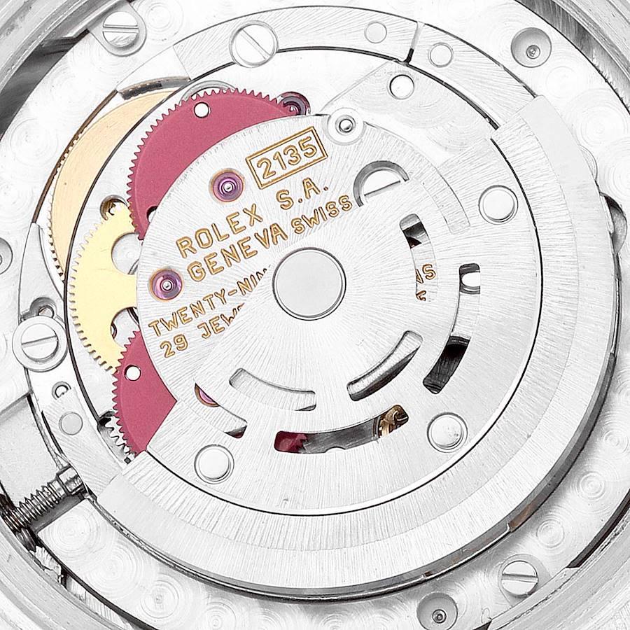Rolex Datejust President Midsize Platinum Silver Diamond Dial Ladies Watch 68246 1