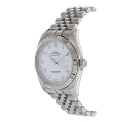 Rolex Datejust ref. 116234 White Roman Dial - Jubilee