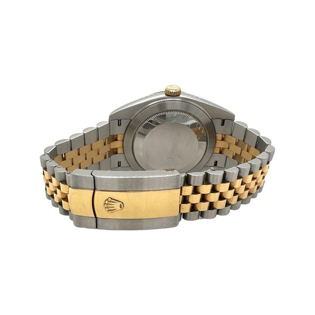Rolex Datejust Ref. 126333 41mm Perlmutt Zifferblatt Zweifarbige Uhr im Zustand „Gut“ in Miami, FL