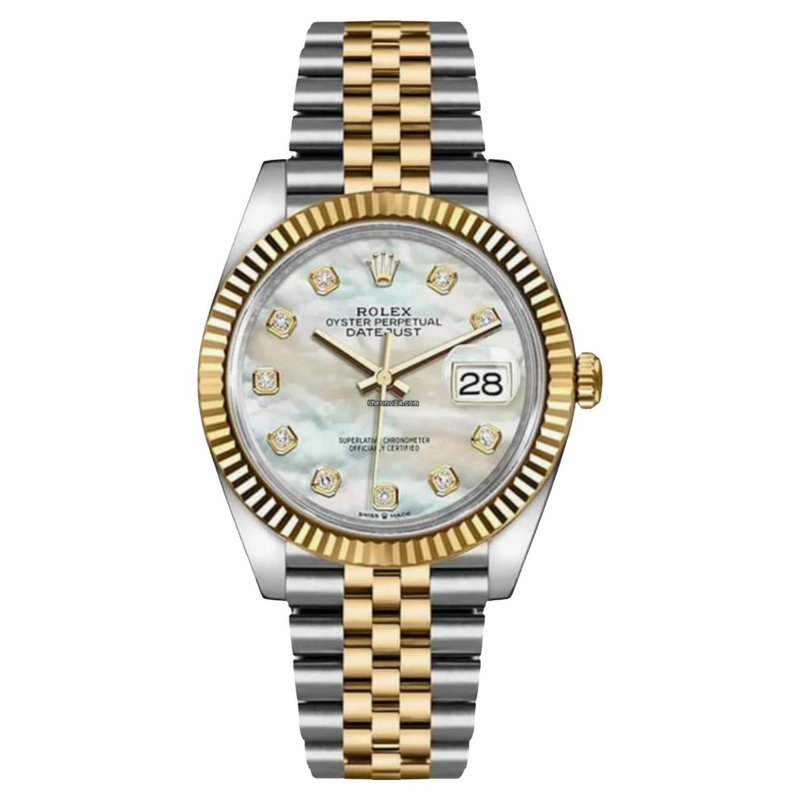 Rolex Datejust Ref. 126333 Mother of Pearl Dial Two Tone Watch