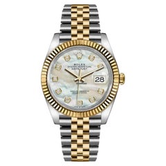Rolex Datejust Ref. 126333 41mm Perlmutt Zifferblatt Zweifarbige Uhr 