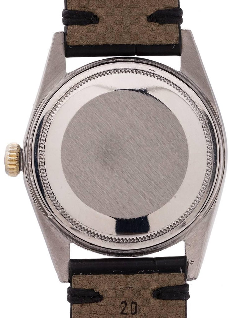 Rolex Datejust Ref 1601 Black Pie Pan Dial, circa 1965 at 1stDibs