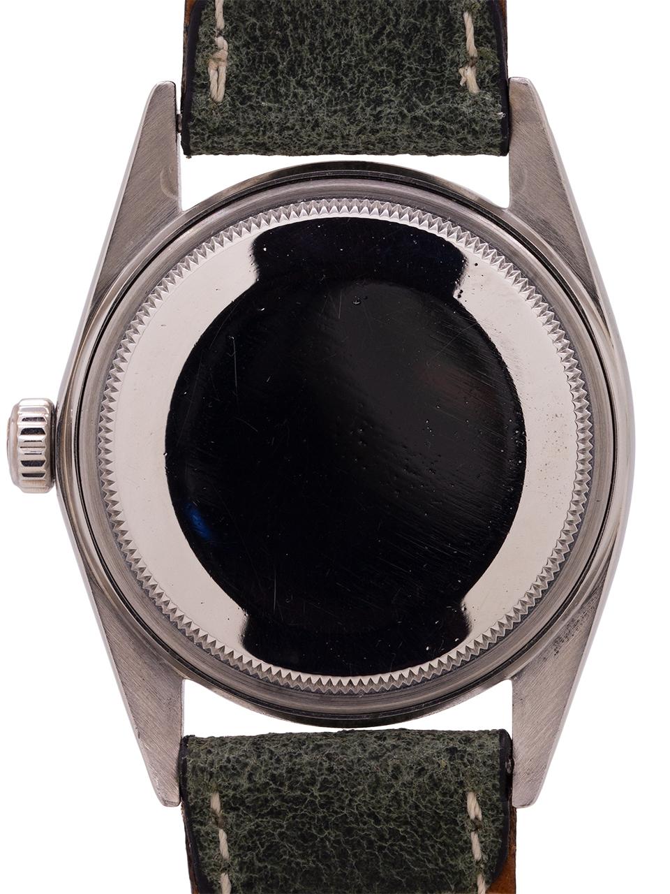 Rolex Datejust ref 1601 Stainless Steel and White Gold, circa 1964 In Excellent Condition For Sale In West Hollywood, CA
