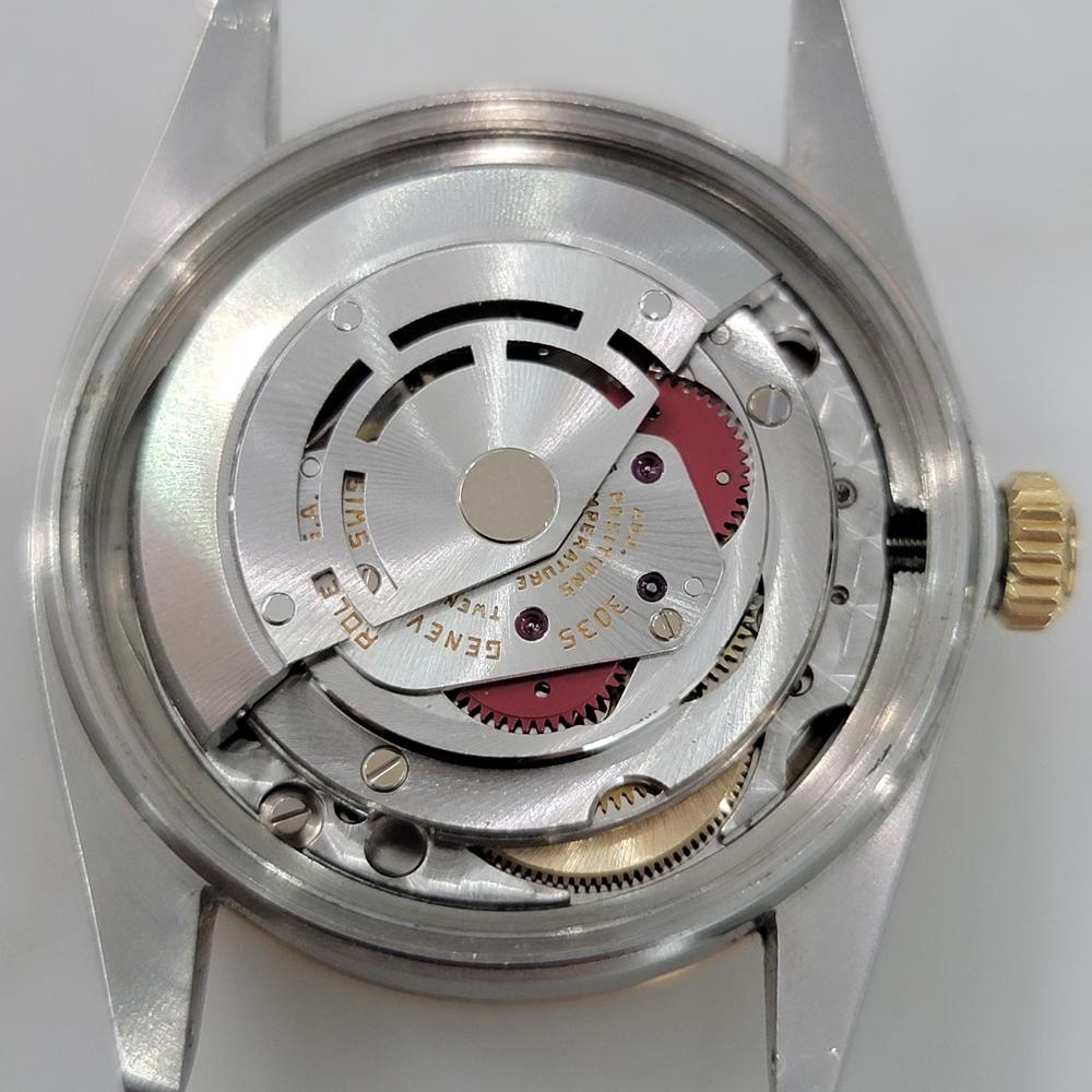 Rolex Datejust Ref 16013 Mens 36mm 18k SS 1980s Computer Dial Automatic RA618B 7