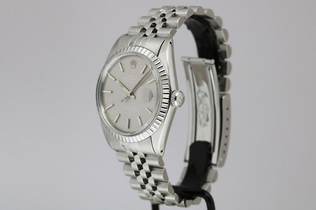 Rolex Datejust reference 1603 in stainless steel with slate 
