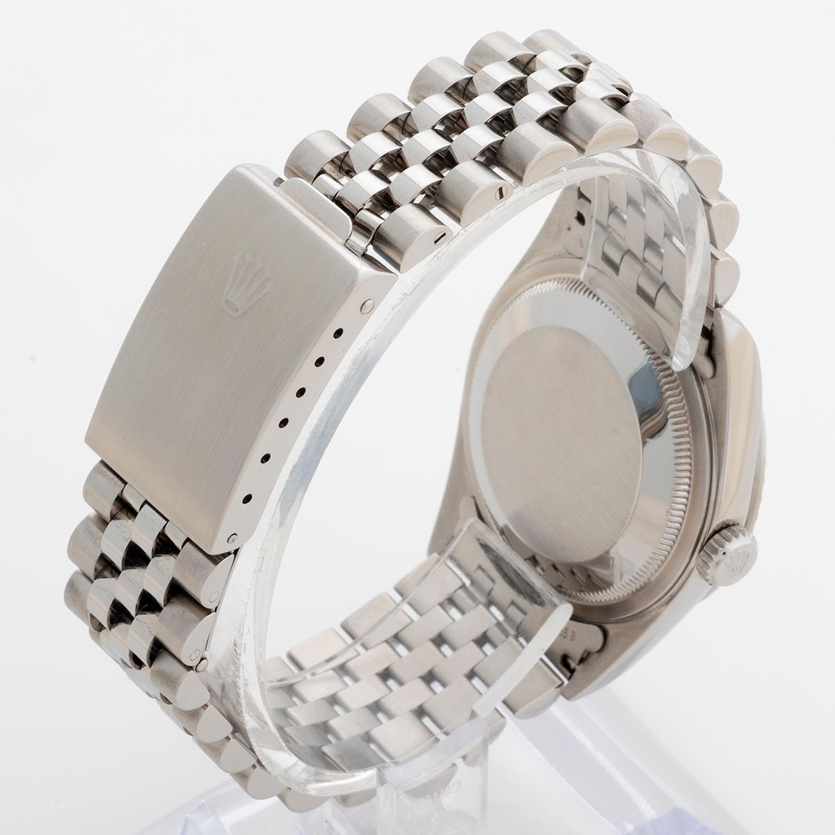 Rolex Datejust Ref 16220 Armbanduhr, Jubiläumsarmband, kompletter Satz, UK 2003. im Angebot 1