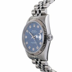 Rolex Datejust Ref. #16234 with Sodalite Diamond Dial