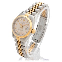 Rolex Datejust Ref 69173, 18K Yellow Gold / Stainless Steel / Diamond Dial