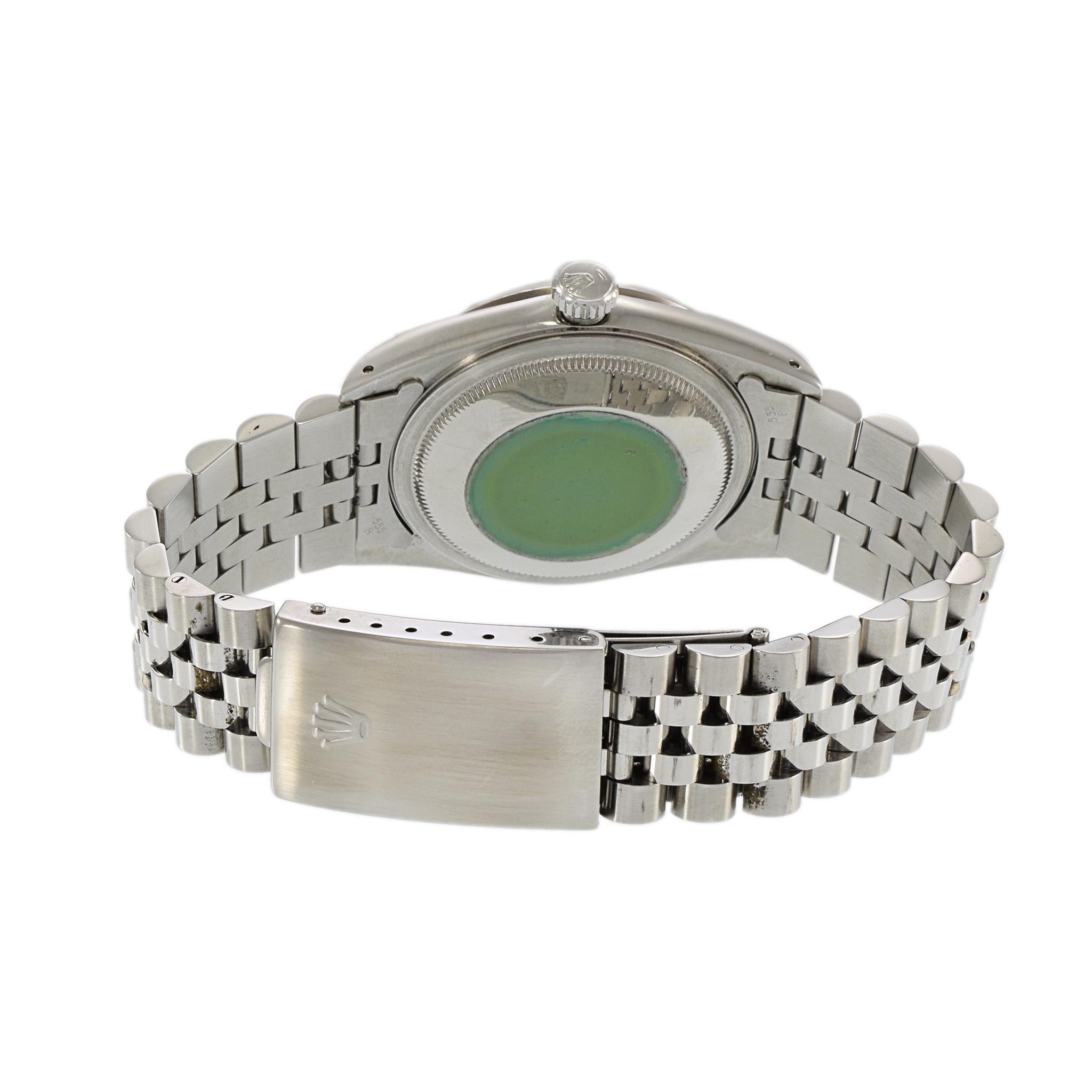 Rolex Datejust Reference 16234 Stainless Steel and 18K White Gold 1