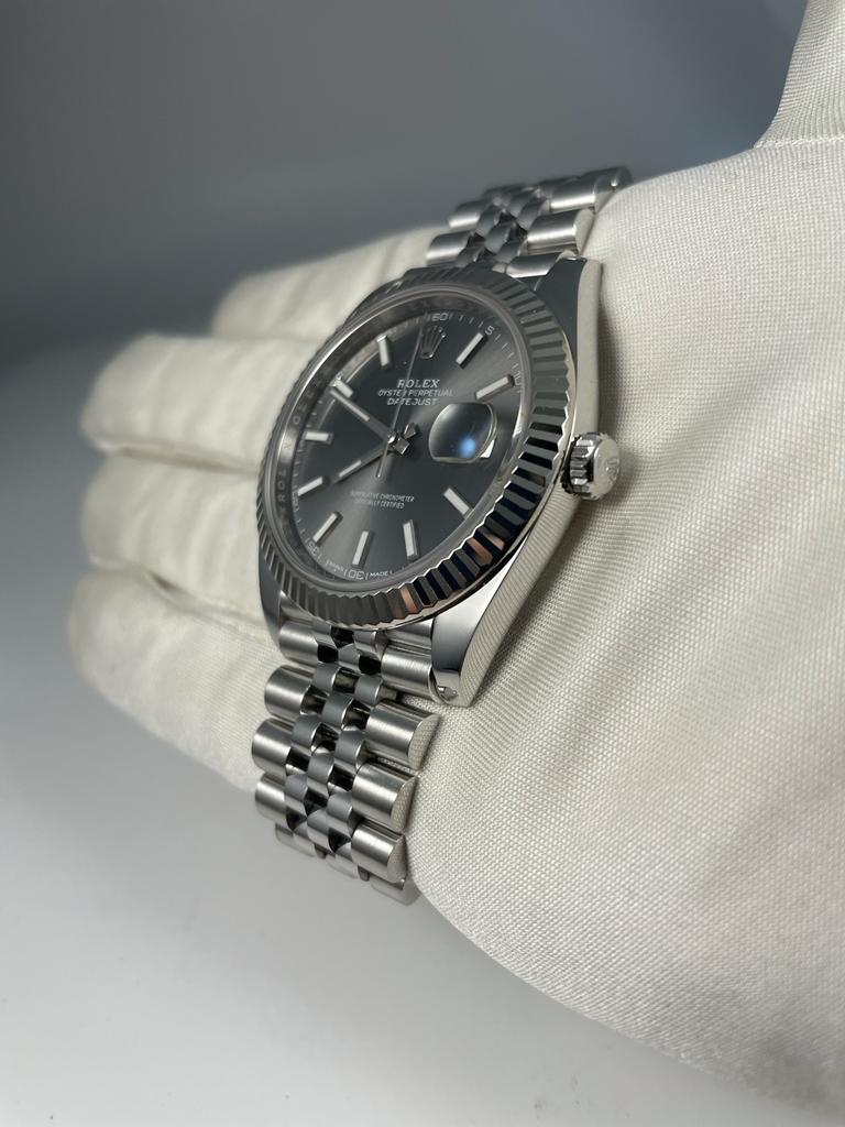 Women's or Men's Rolex Datejust Rhodium Dial Ref.126334 Stainless Steel