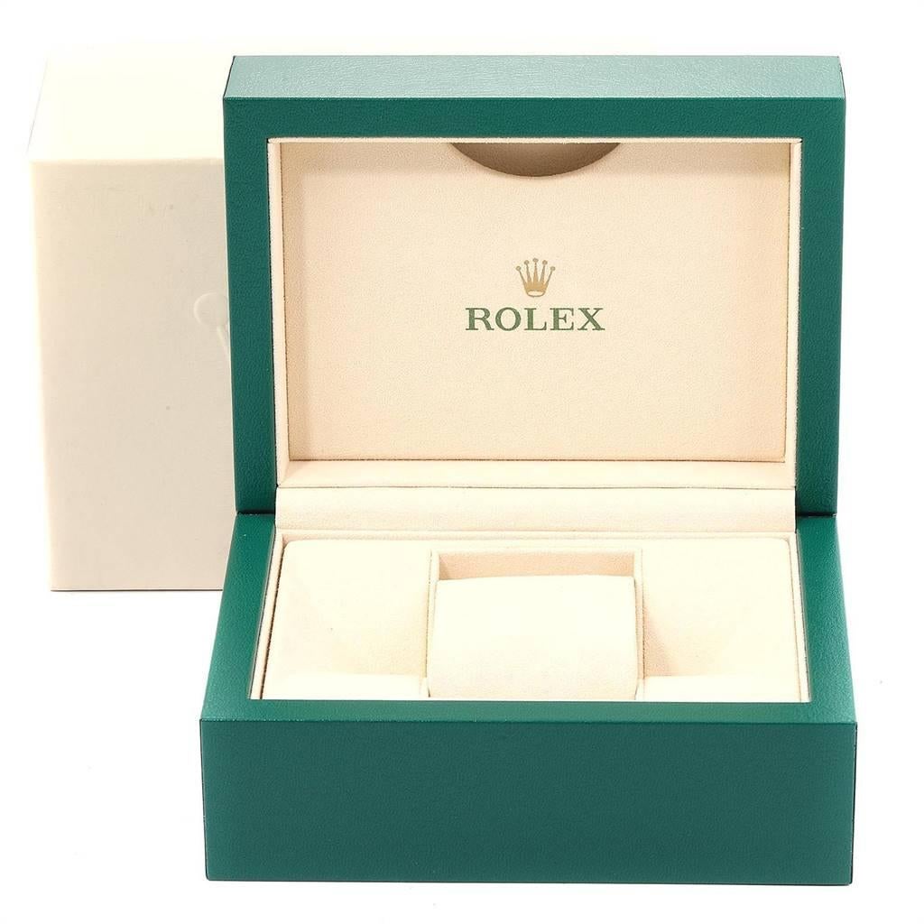 Rolex Datejust Silver Anniversary Diamond Dial Bezel Men’s Watch 116244 For Sale 7