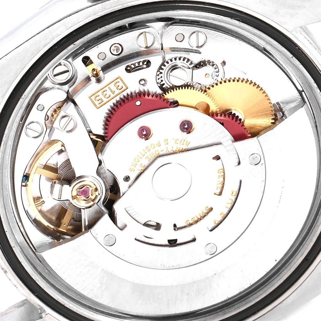 Rolex Datejust Silver Anniversary Diamond Dial Bezel Men’s Watch 116244 For Sale 4