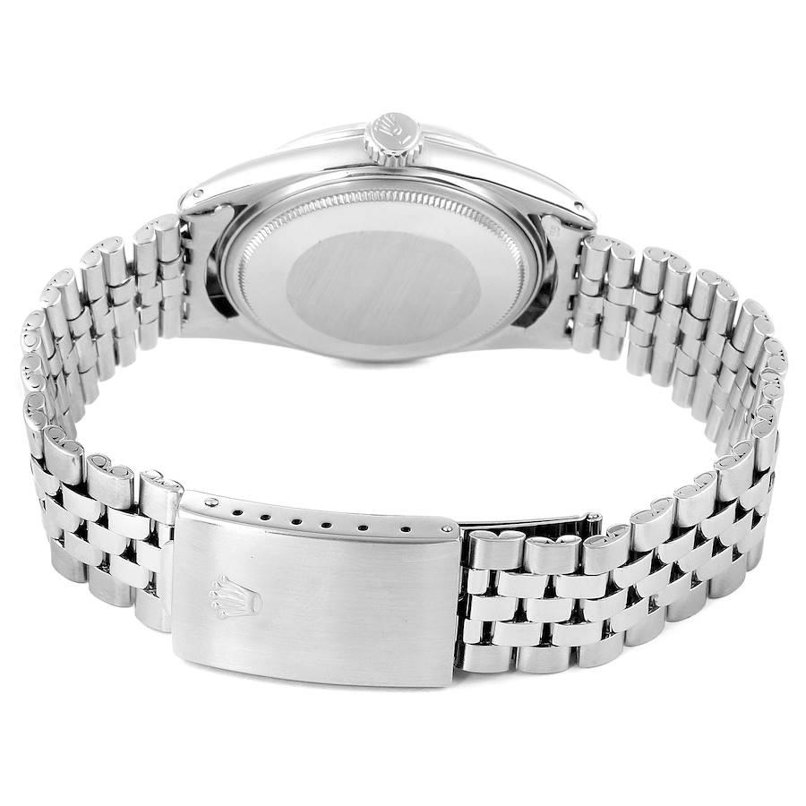 Rolex Datejust Silver Dial Jubilee Bracelet Vintage Men's Watch 1603 6