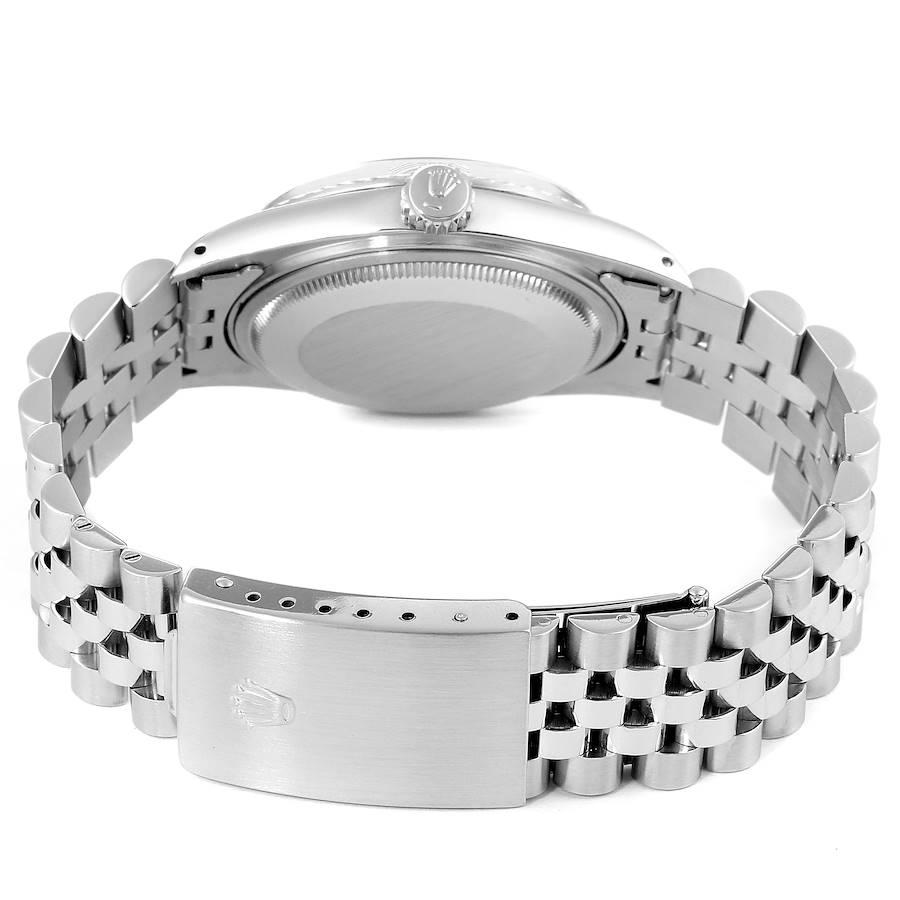 Rolex Datejust Silver Dial Jubilee Bracelet Vintage Men's Watch 1603 For Sale 6