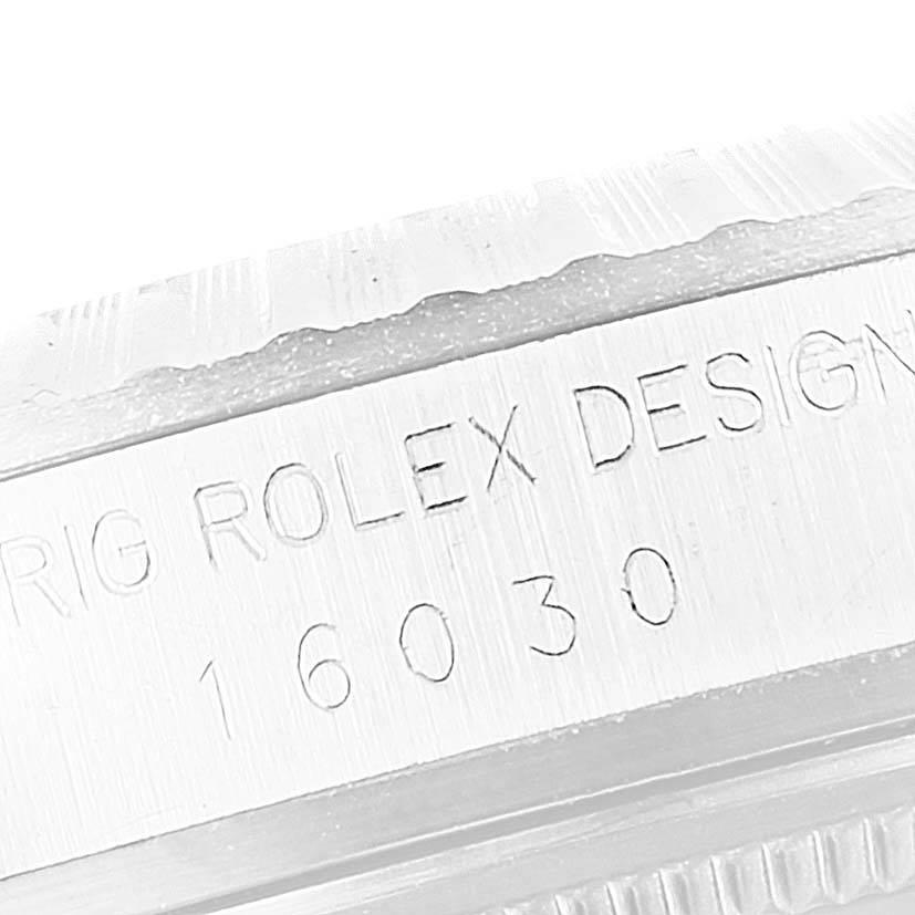 Rolex Datejust Silver Dial Vintage Steel Men's Watch 16030 4