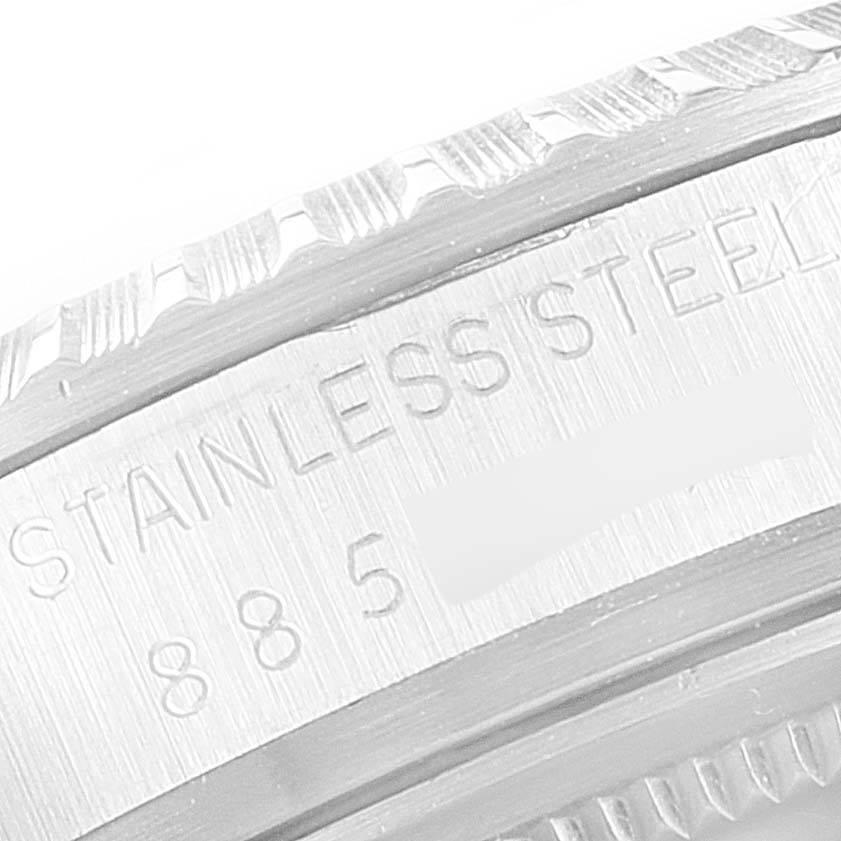 Men's Rolex Datejust Silver Dial Vintage Steel Mens Watch 16030