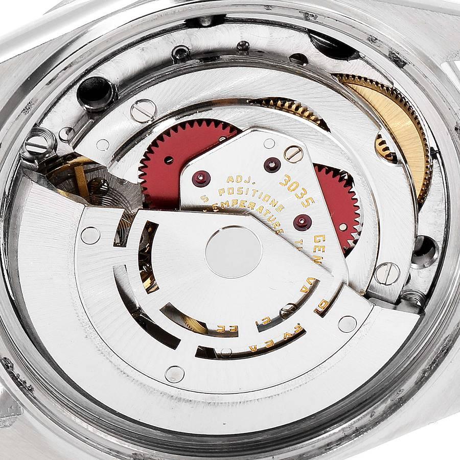 Rolex Datejust Silver Dial Vintage Steel Men's Watch 16030 2
