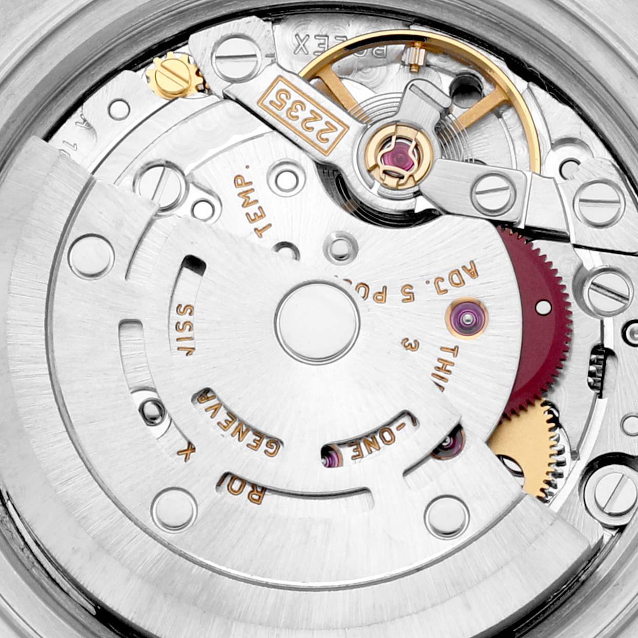 Women's Rolex Datejust Silver Dial White Gold Steel Ladies Watch 79174
