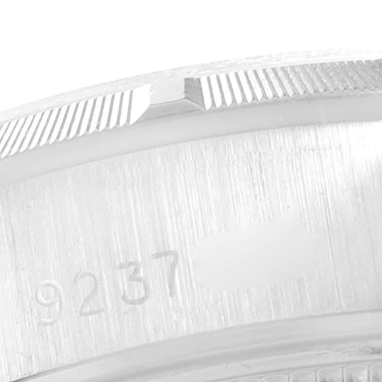 Women's Rolex Datejust Silver Linen Dial Steel Ladies Watch 69160 For Sale