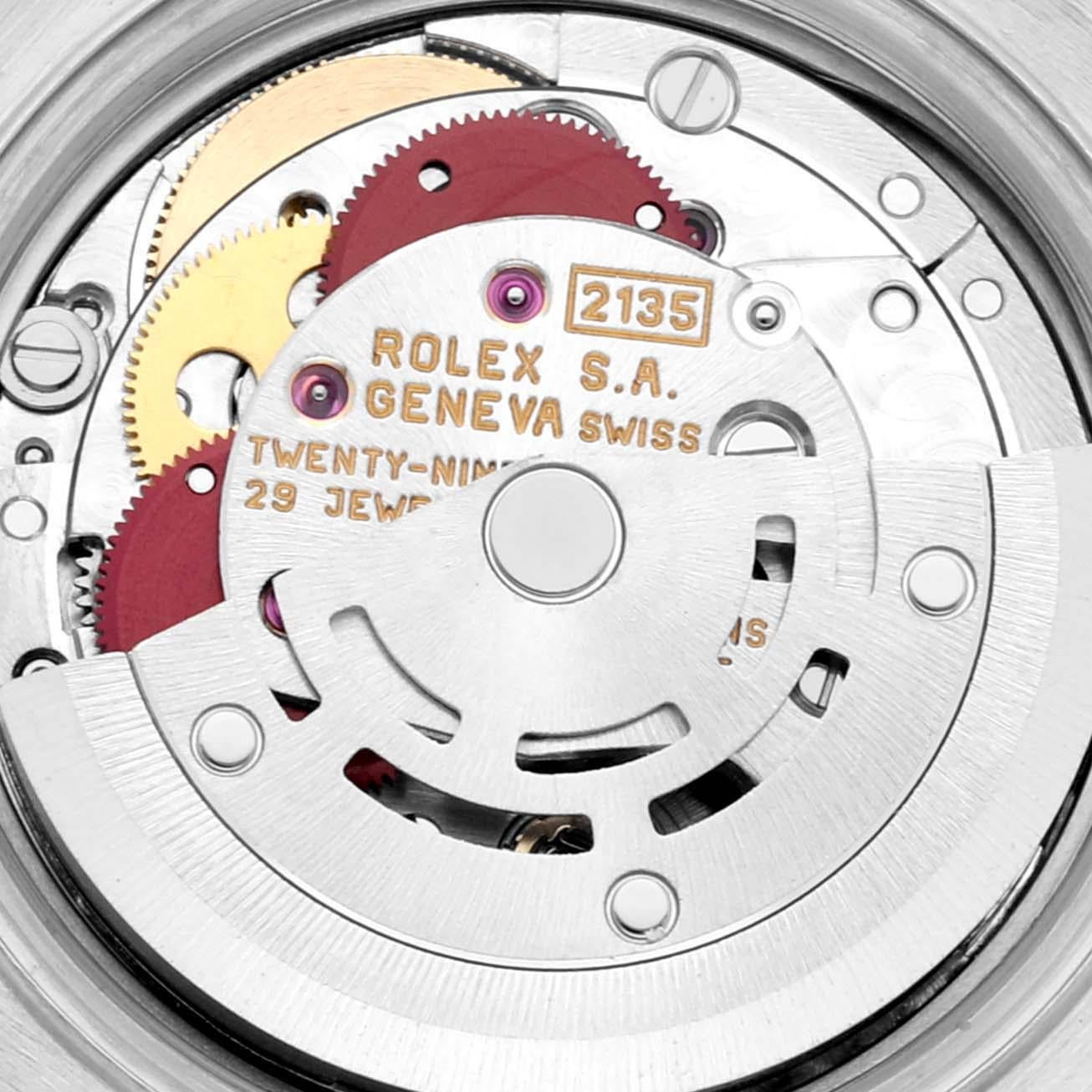 Rolex Datejust Slate Diamond Dial Steel Yellow Gold Ladies Watch 69173 1