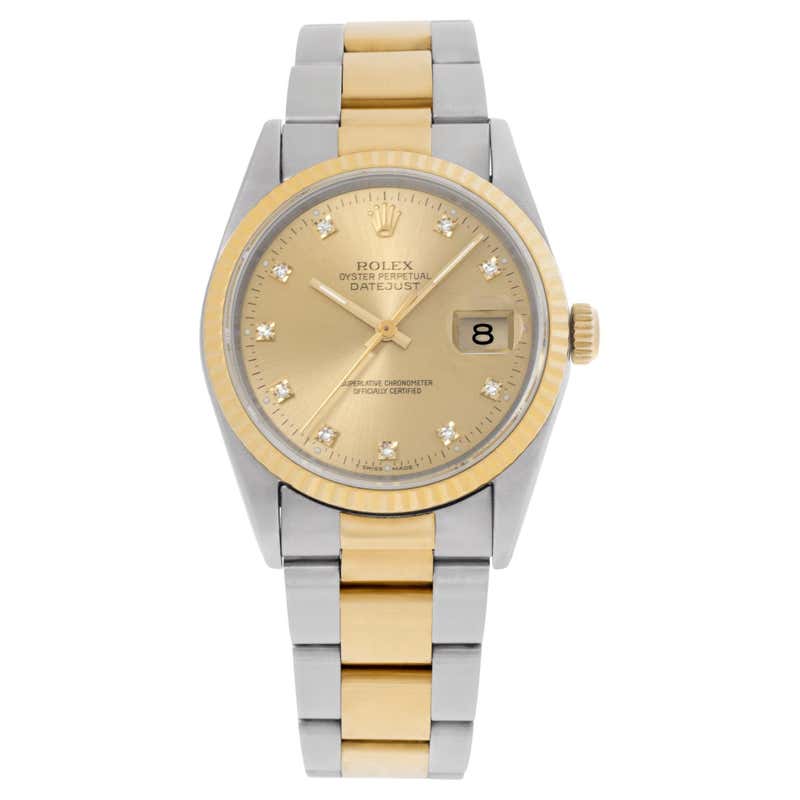 Rolex Datejust 31 Stainless Steel and 18 Karat Yellow Gold 178383 ...