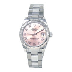 Rolex Datejust Stainless Steel Automatic Mid-Size Watch 178344