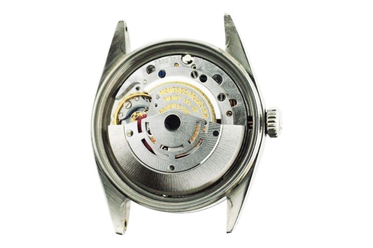 Rolex Datejust Stainless Steel Custom Green Diamond Dial, 1970's at 1stDibs  | rolex oyster perpetual date just, rolex datejust 1601, rolex 1601