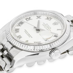 Rolex Datejust Stainless Steel White Roman Dial 36mm 116234
