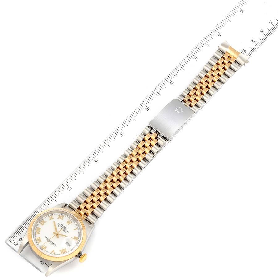 Rolex Datejust Stainless Steel Yellow Gold Mens Watch 16233  For Sale 3
