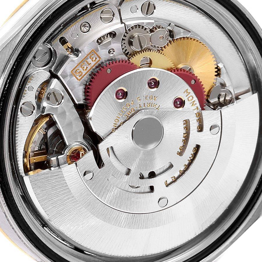 Rolex Datejust Steel 18 Karat Gold Diamond Dial Men’s Watch 16233 Box Papers For Sale 4