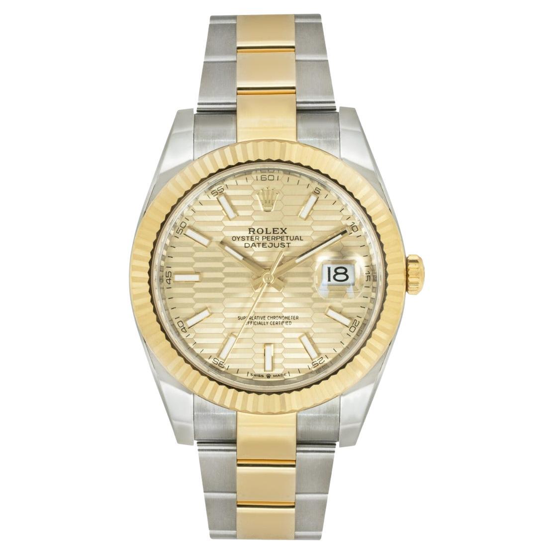 Rolex Datejust Steel and Gold 41mm 126333