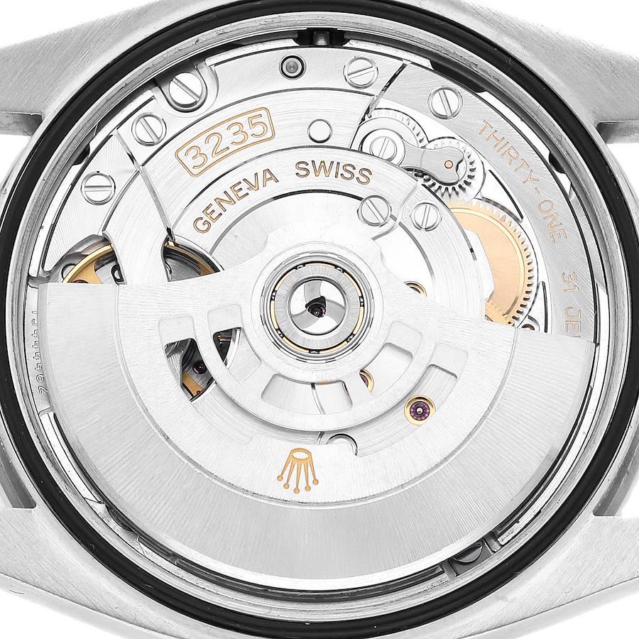 Rolex Datejust Steel Blue Diamond Dial Bezel Mens Watch 126284 For Sale 1
