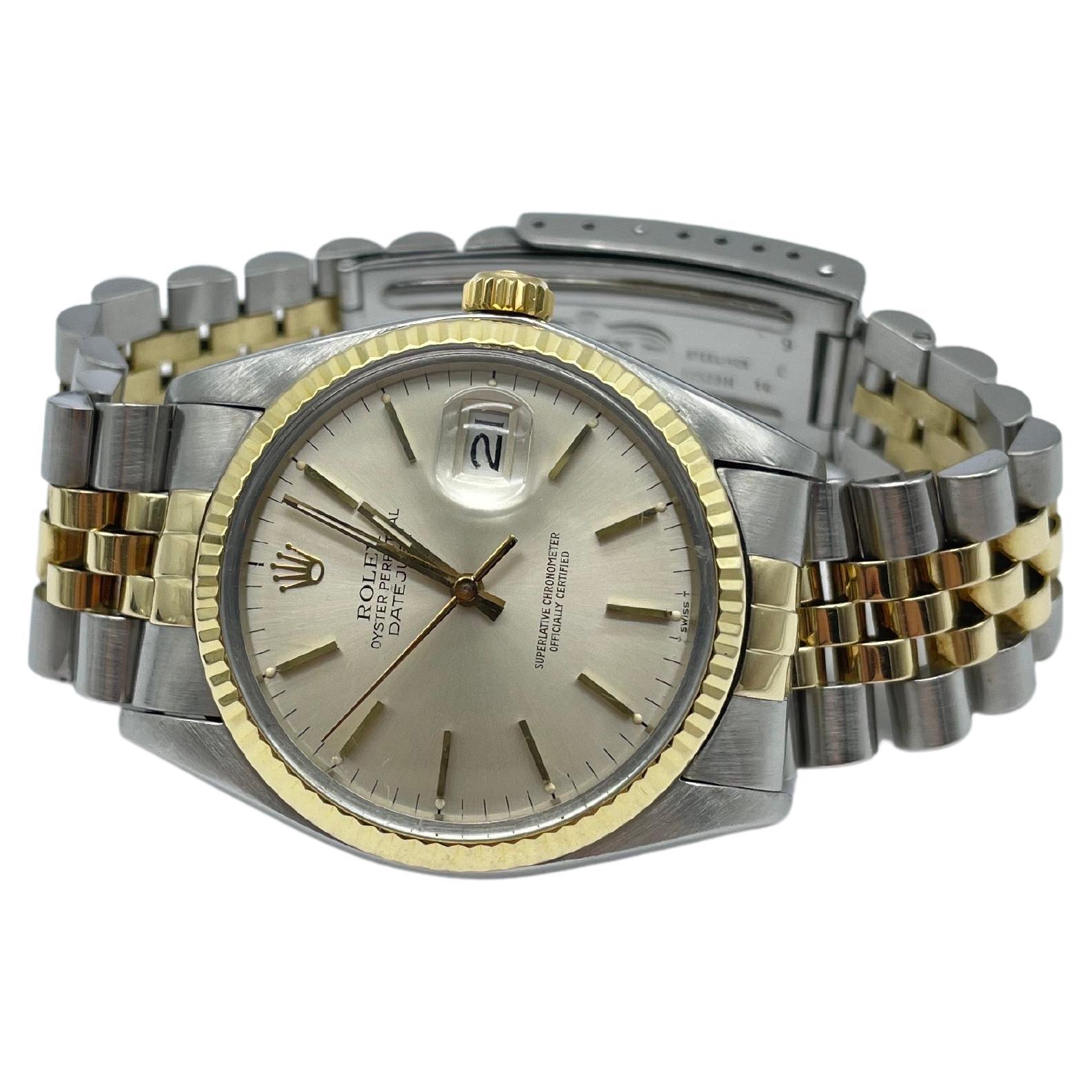 Rolex Datejust Steel-Gold 36mm  For Sale 5
