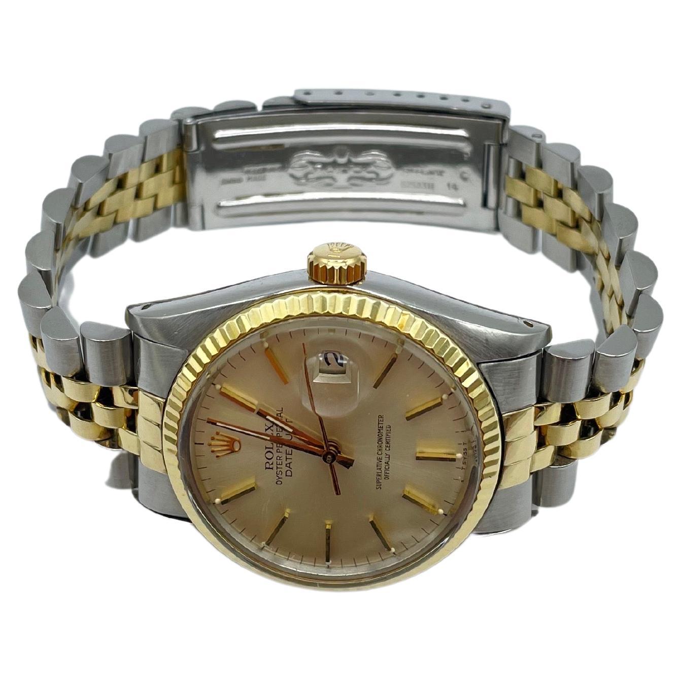 Rolex Datejust Steel-Gold 36mm  For Sale 7