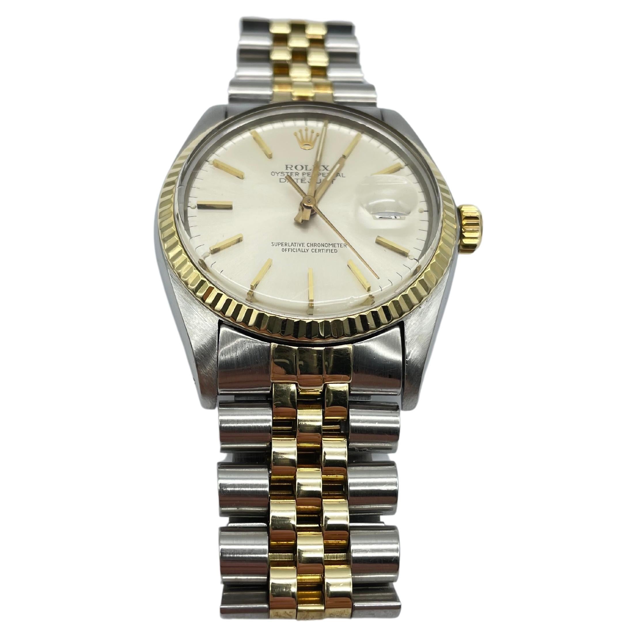 Rolex Datejust Steel-Gold 36mm  For Sale 8