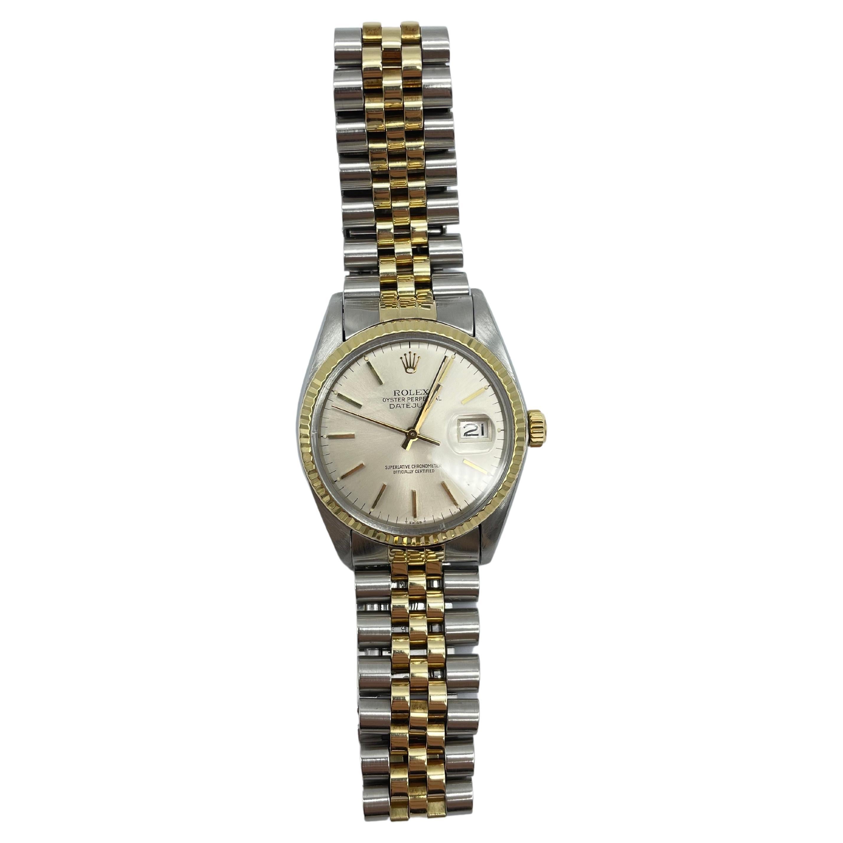 Rolex Datejust Steel-Gold 36mm  For Sale 4