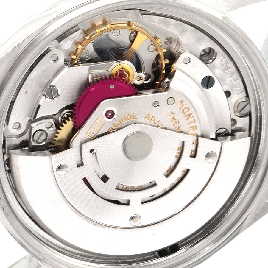 Rolex Datejust Steel Grey Dial Vintage Mens Watch 1600 For Sale 4
