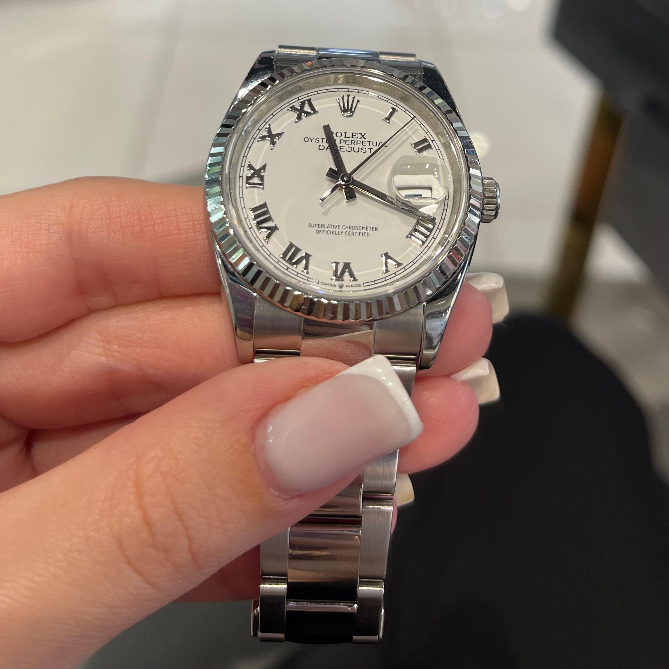 Rolex Datejust Steel & Oyster Bracelet Watch, 126234 1