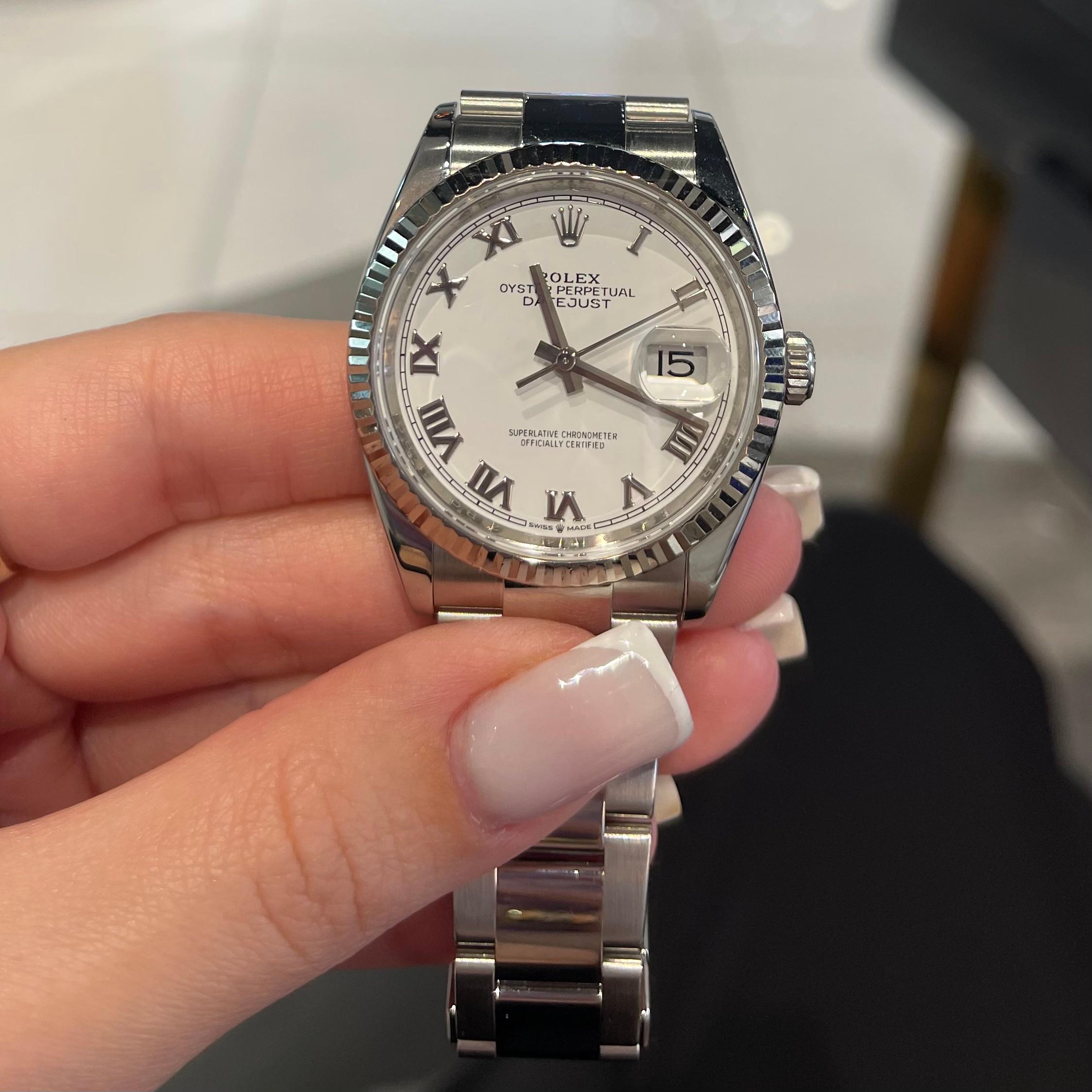Rolex Datejust Steel & Oyster Bracelet Watch, 126234 2