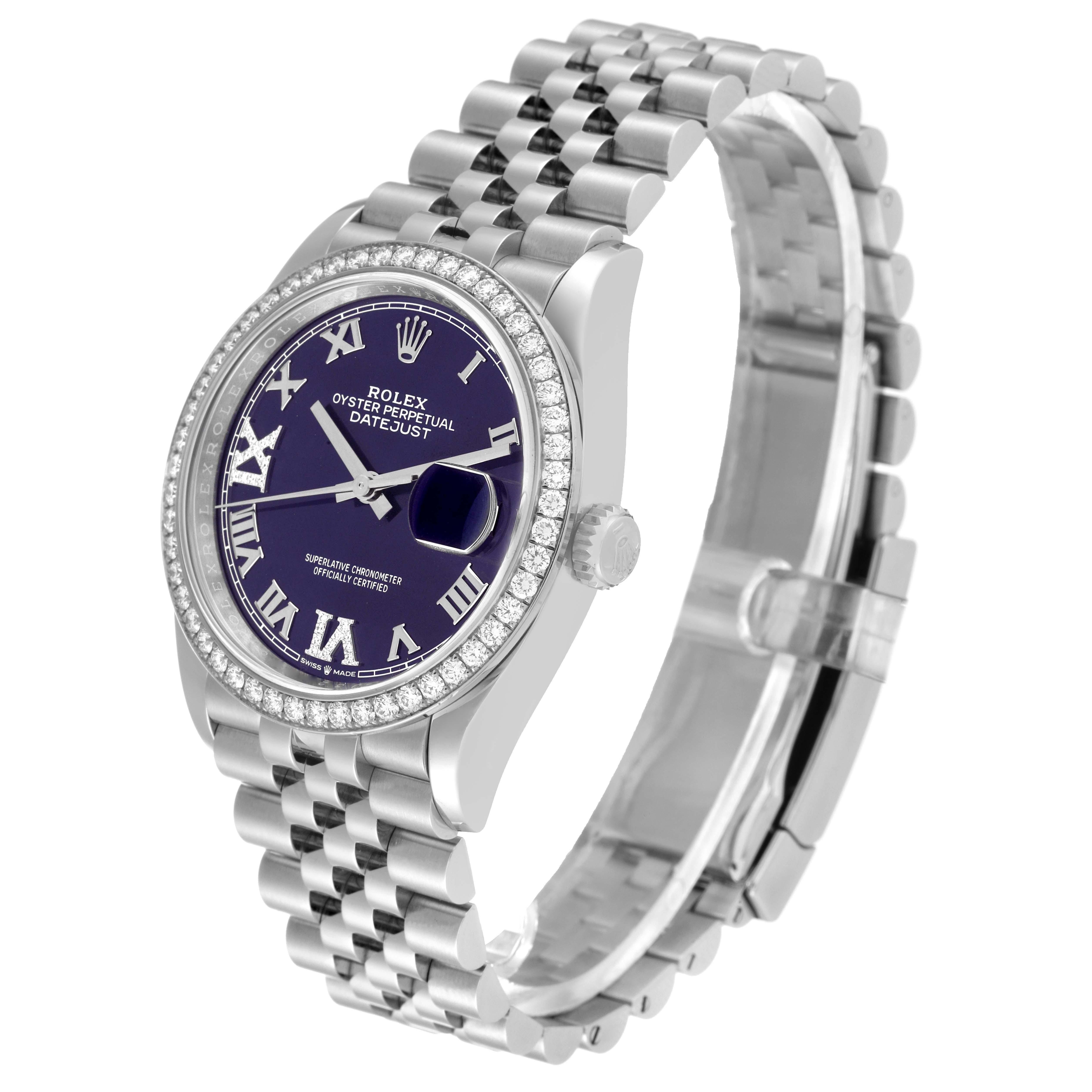 datejust 36 purple dial