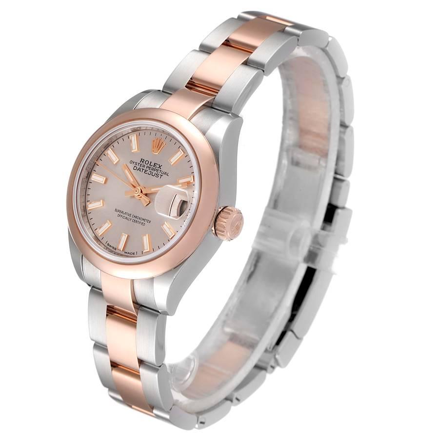datejust rose gold and stainless steel automatic