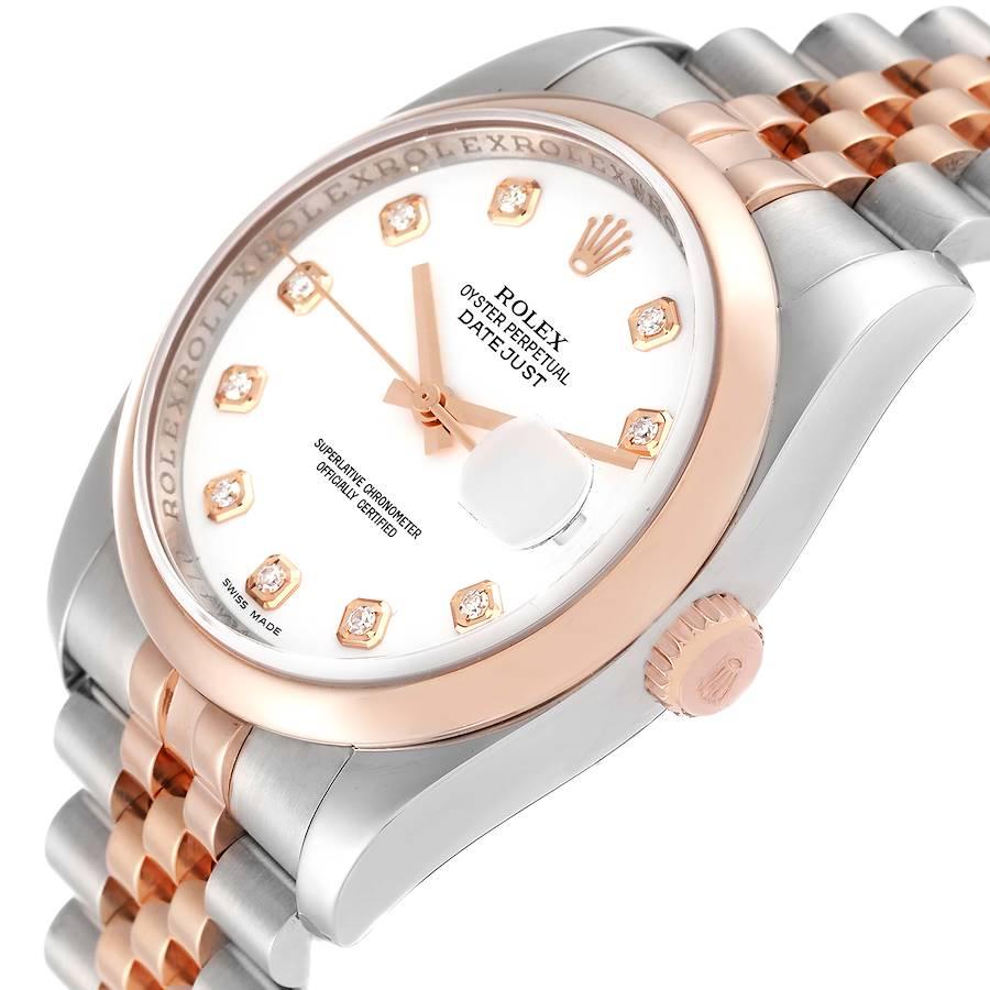 Montre Homme Ice House Luxe – Cadran Romain Avec Fleurs Et Diamants, Or Rose, Quartz Japonais, étanche 30m