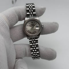 Rolex Datejust Steel Silver Dial Jubilee Band Automatic Ladies Watch 79174