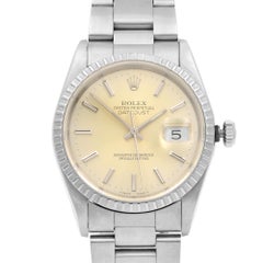 Rolex Datejust Steel Silver Sticks Dial Automatic Men’s 1991 Watch 16220