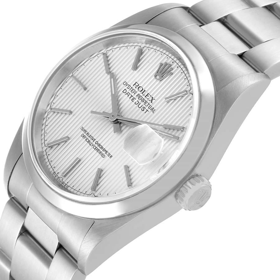 rolex logo on watch